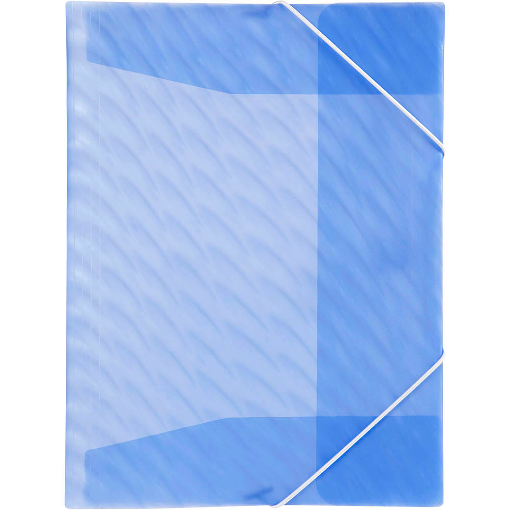 Image for MARBIG FILE DOX A4 SHIMMER BLUE from Challenge Office Supplies