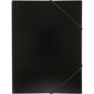 Image for MARBIG DOCUMENT WALLET A4 BLACK from Memo Office and Art
