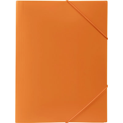 Image for MARBIG DOCUMENT WALLET A4 ORANGE from Australian Stationery Supplies