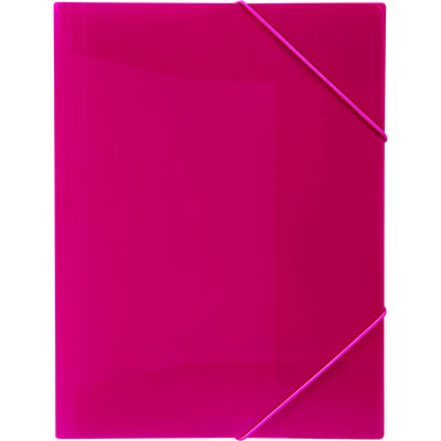 Image for MARBIG DOCUMENT WALLET A4 PINK from Australian Stationery Supplies