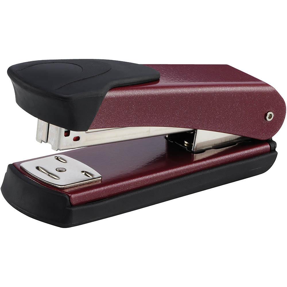 Image for REXEL MATADOR STANDARD HALF STRIP STAPLER RED from That Office Place PICTON