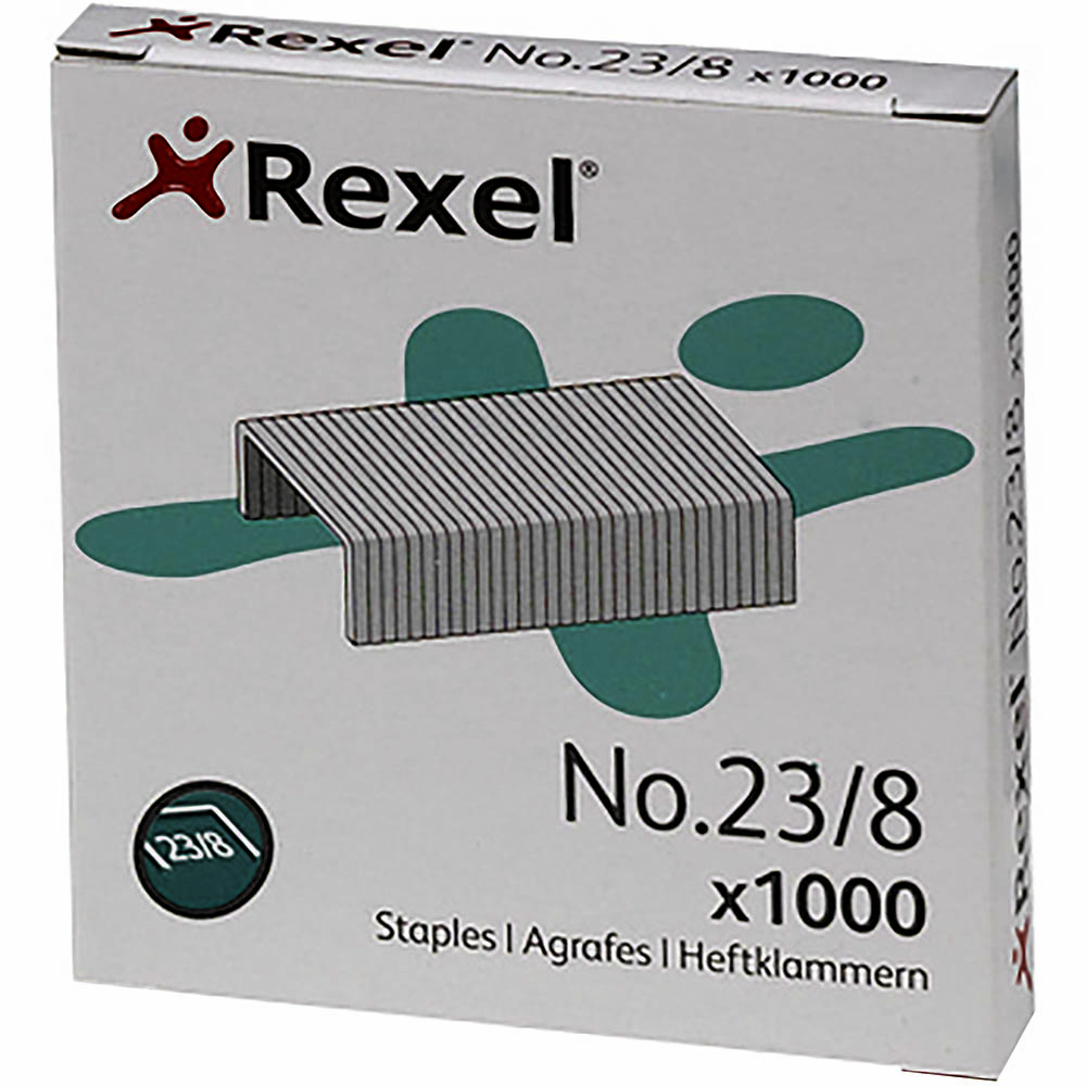 Image for REXEL STAPLES 23/8 PACK 1000 from Challenge Office Supplies