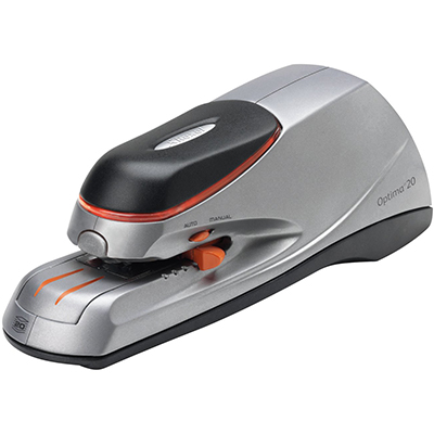 Image for REXEL OPTIMA ELECTRIC STAPLER 20 SHEET from That Office Place PICTON