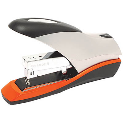 Image for REXEL OPTIMA LOW FORCE FULL STRIP STAPLER 70 SHEET ORANGE/SILVER from Prime Office Supplies