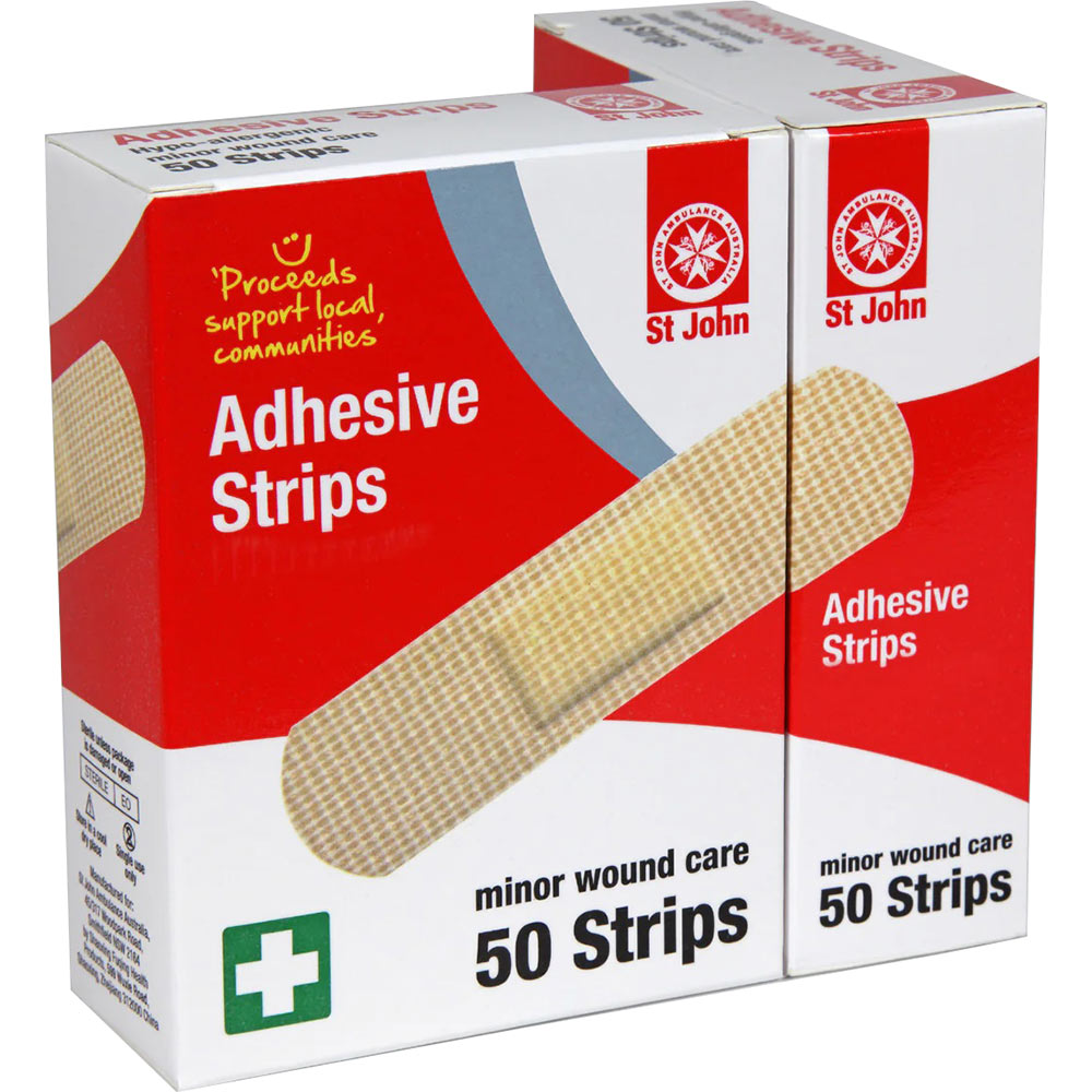 Image for ST JOHN PLASTIC STRIPS PACK 50 from Clipboard Stationers & Art Supplies