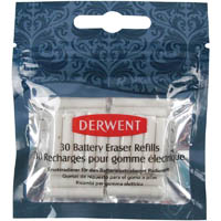 derwent replacement erasers pack 30