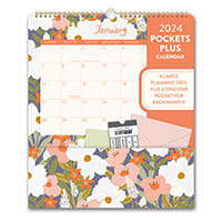 orange circle 24150 pockets plus calendar secret garden