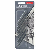 derwent compressed charcoal pack 6