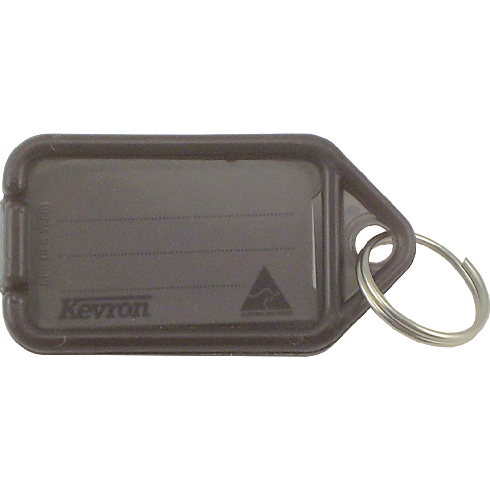 Image for KEVRON ID5 KEYTAGS GRAPHITE BAG 50 from Prime Office Supplies