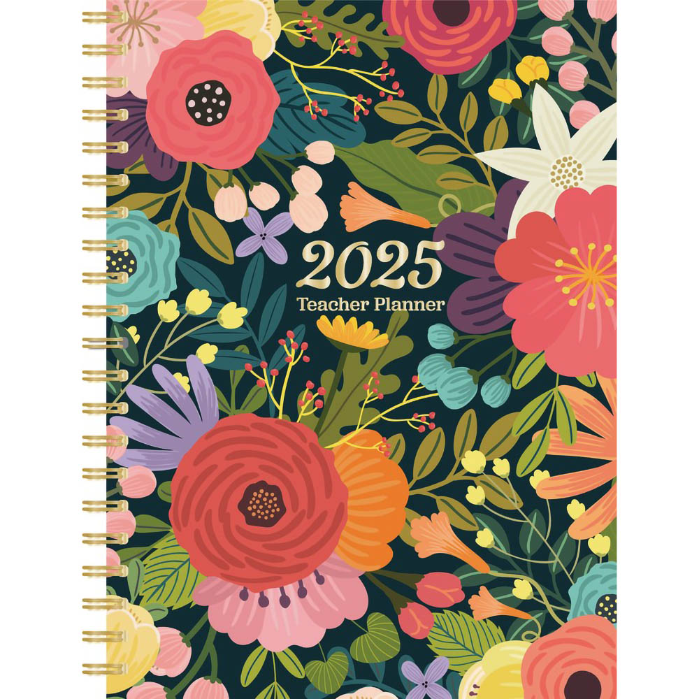 CUMBERLAND 2025 TEACHER PLANNER A4 FLORAL |  | 7118305i