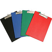 marbig clipboard pe a4 assorted