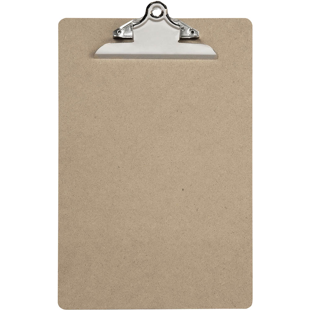 Image for MARBIG CLIPBOARD MASONITE LARGE CLIP FOOLSCAP from Mercury Business Supplies