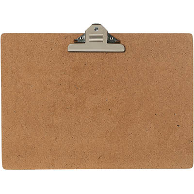 Image for MARBIG CLIPBOARD MASONITE LARGE CLIP A3 from Clipboard Stationers & Art Supplies