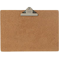 marbig clipboard masonite large clip a3