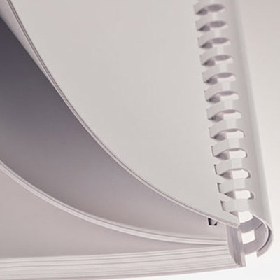 REXEL PLASTIC BINDING COMB ROUND 21 LOOP 16MM A4 WHITE BOX 100 |  | 7006014i