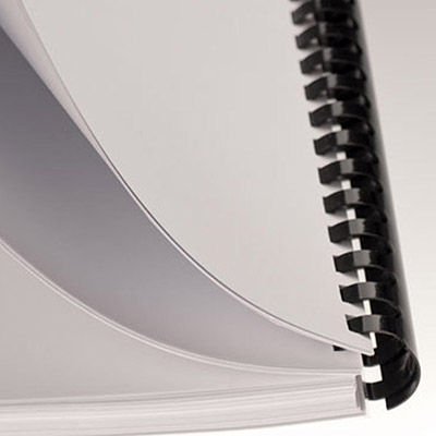 REXEL PLASTIC BINDING COMB ROUND 21 LOOP 25MM A4 BLACK BOX 50 |  | 7004964i