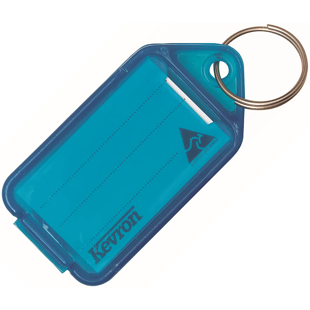 Image for KEVRON ID30 GIANT KEYTAGS BLUE BAG 25 from Prime Office Supplies