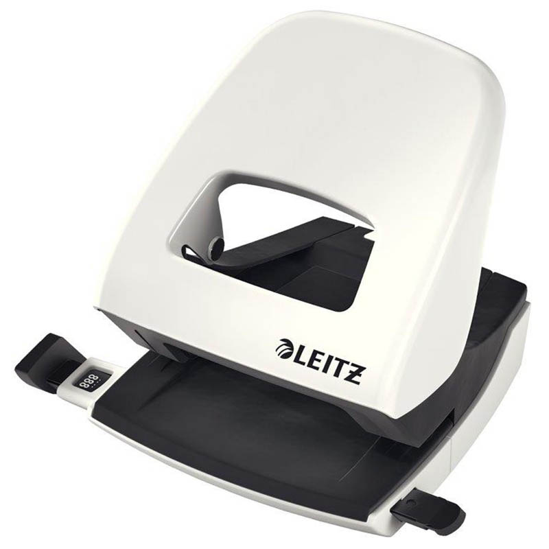 Image for LEITZ NEXXT WOW PUNCH 2 HOLE 30 SHEET WHITE from BusinessWorld Computer & Stationery Warehouse