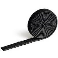 durable cavoline self grip cable management tape 10mm x 1m black