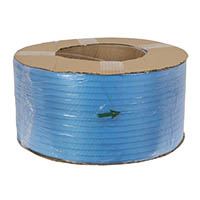 marbig professional polypropylene machine strapping 12mm x 3000m x 0.6mm blue