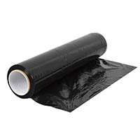 marbig blown hand film 500mm x 300m x 17 micron black carton 6