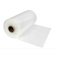 marbig professional blown machine film 500mm x 1500m x 25 micron clear