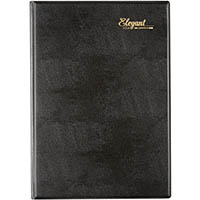 cumberland 52epbk elegant appointment diary 2 days to page a5 black