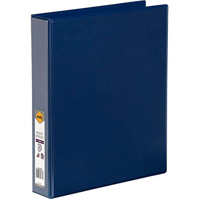 Image for MARBIG CLEARVIEW INSERT RING BINDER 3D 38MM A4 BLUE from Office Express