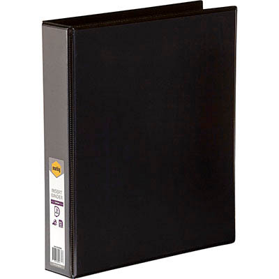 Image for MARBIG CLEARVIEW INSERT RING BINDER 3D 38MM A4 BLACK from Memo Office and Art