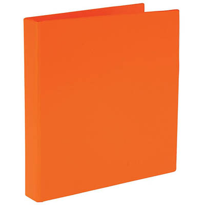 Image for MARBIG SUMMER COLOURS RING BINDER 2D 25MM A4 ORANGE from SNOWS OFFICE SUPPLIES - Brisbane Family Company