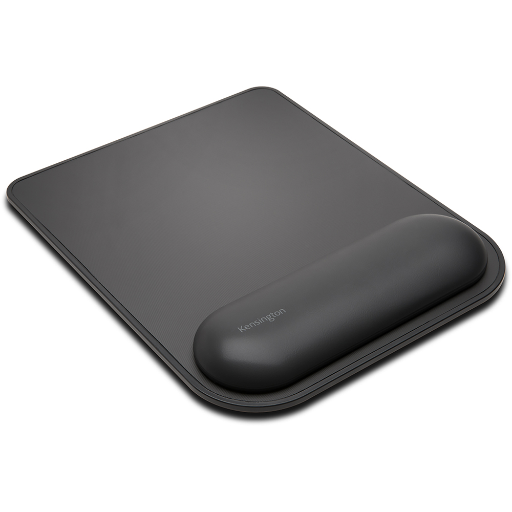 Image for KENSINGTON ERGOSOFT WRIST REST MOUSE PAD BLACK from That Office Place PICTON