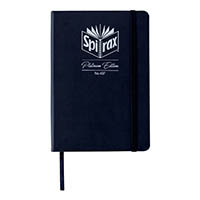spirax platinum premium journal a5 160 pages black dot