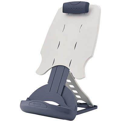 Image for KENSINGTON INSIGHT COPYHOLDER ADJUSTABLE A4 BLUE/GREY from Prime Office Supplies