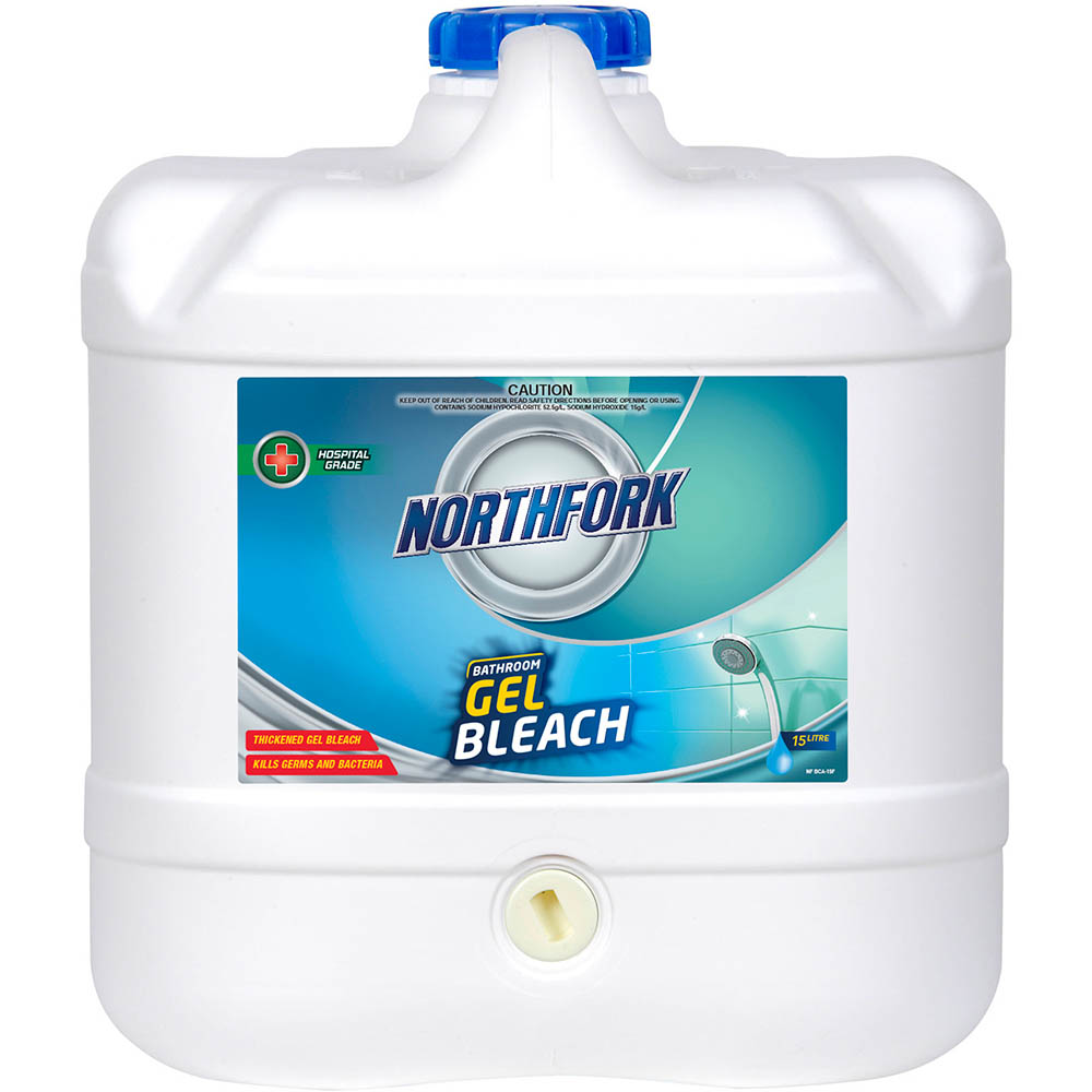 Image for NORTHFORK BATHROOM GEL BLEACH 15 LITRE from That Office Place PICTON