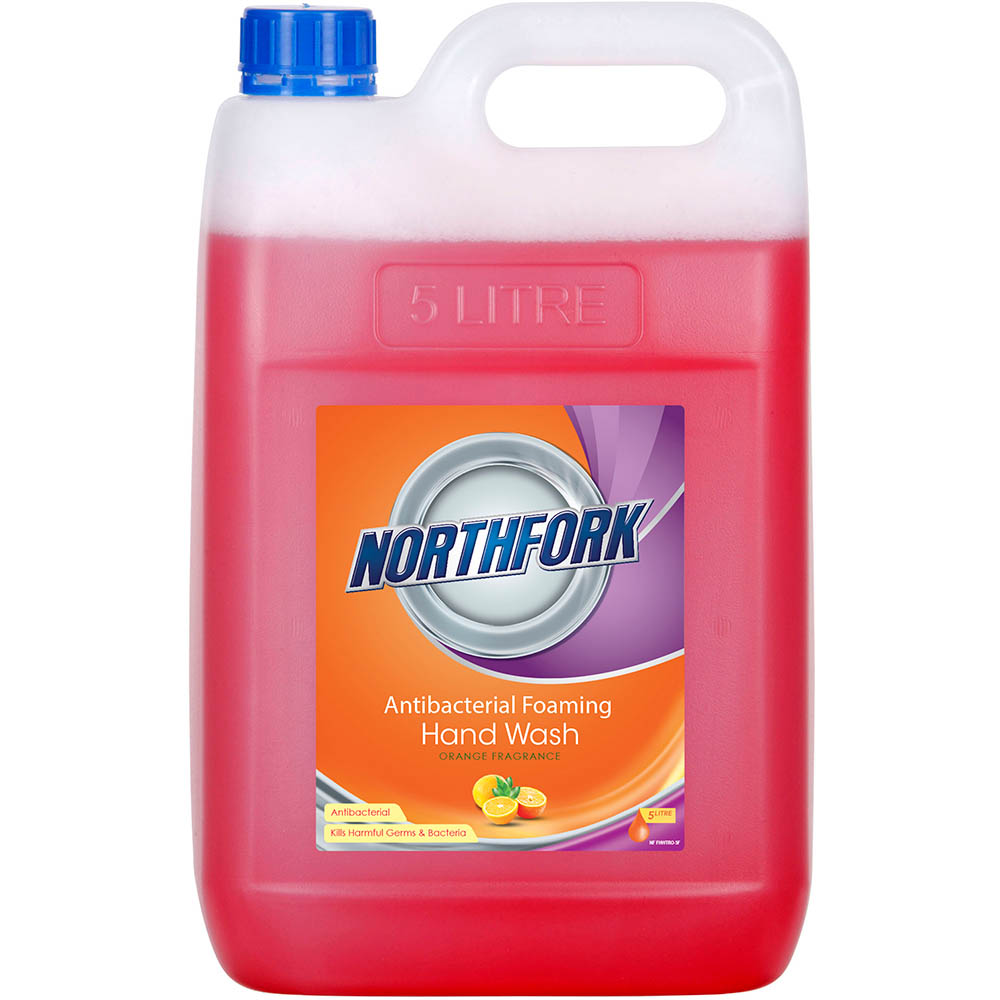 Image for NORTHFORK FOAMING HANDWASH ORANGE ANTIBACTERIAL 5 LITRE from That Office Place PICTON