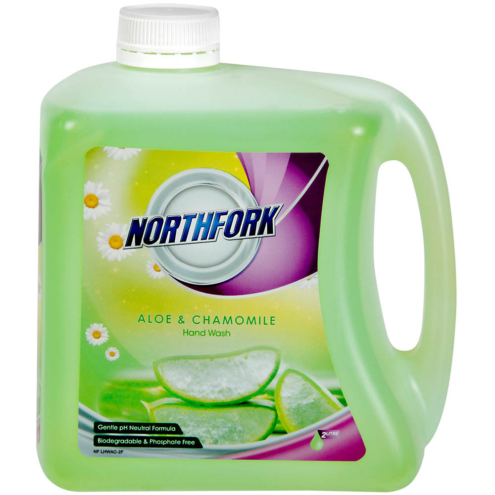 Image for NORTHFORK LIQUID HANDWASH ALOE AND CHAMOMILE 2 LITRE from Office Heaven