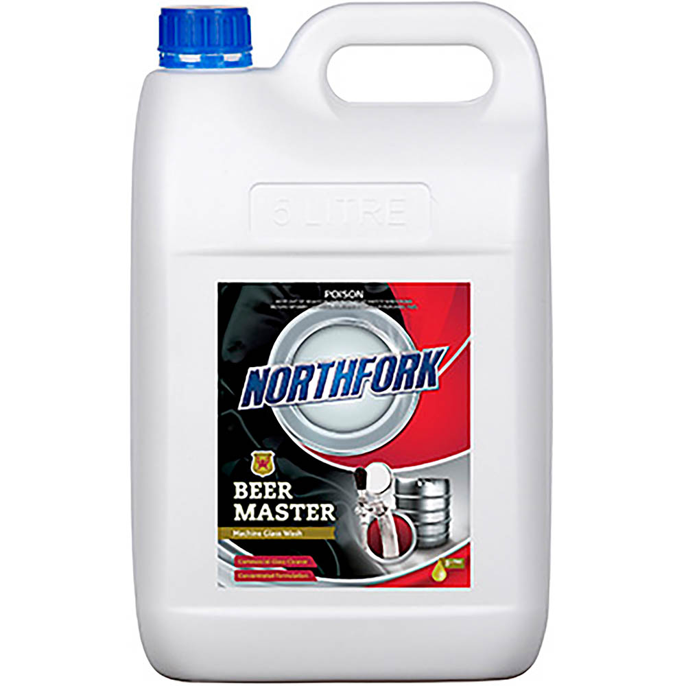Image for NORTHFORK BEER MASTER MACHINE GLASS WASH 5 LITRE from Memo Office and Art