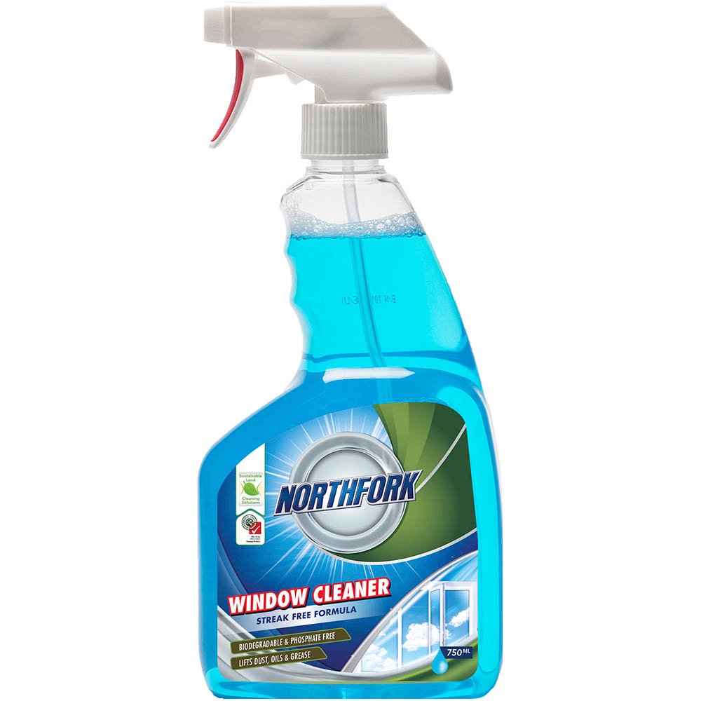 Image for NORTHFORK GECA WINDOW AND GLASS CLEANER 750ML from Merv's Stationery