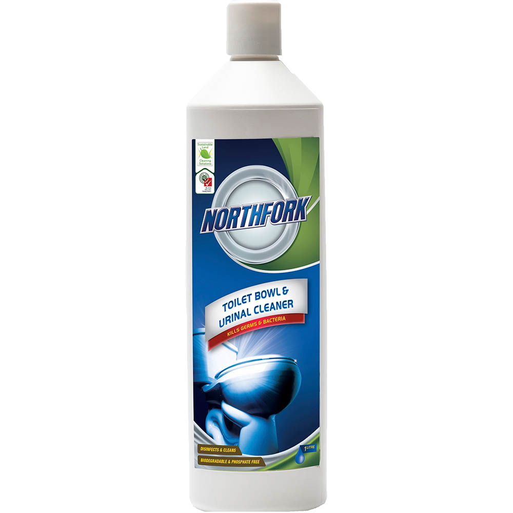 Image for NORTHFORK GECA TOILET BOWL AND URINAL CLEANER 1 LITRE from Office Express