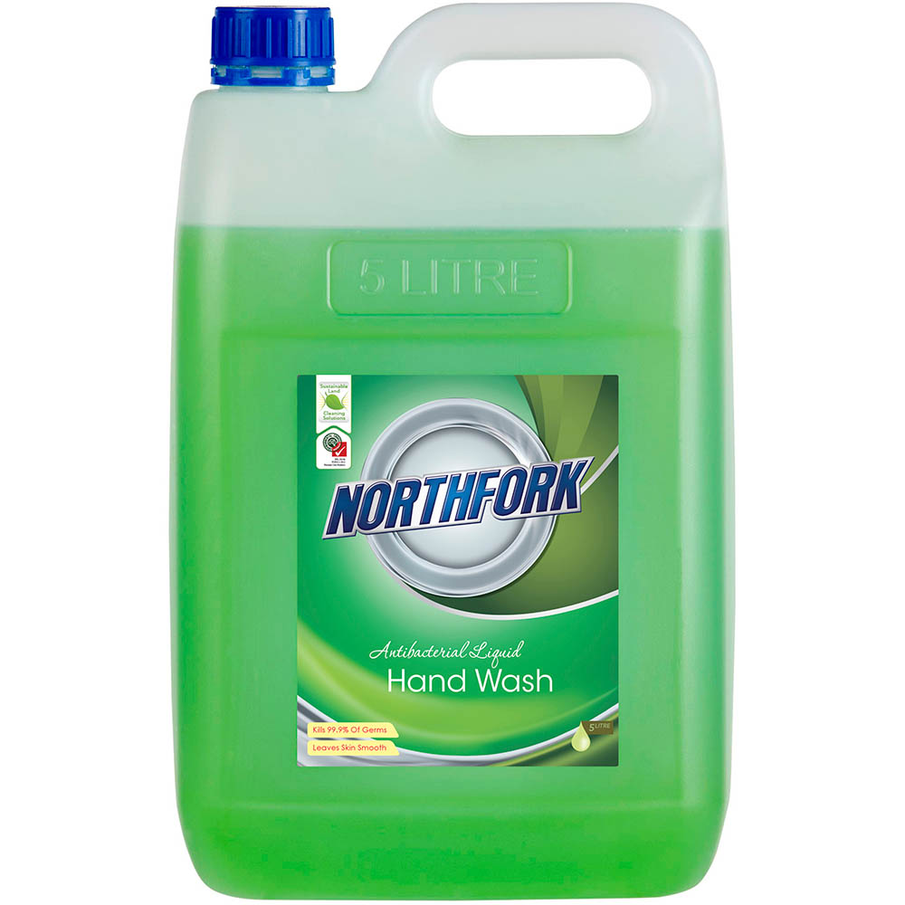 Image for NORTHFORK GECA ANTI-BACTERIAL LIQUID HANDWASH 5 LITRE from That Office Place PICTON