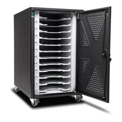 Image for KENSINGTON AC12 CHROMEBOOK CHARGING CABINET BLACK from Office Heaven