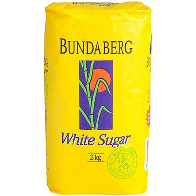 Image for BUNDABERG WHITE SUGAR 2KG BAG from BusinessWorld Computer & Stationery Warehouse