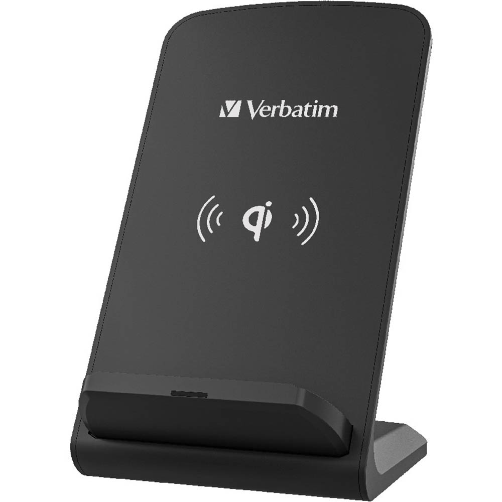 Image for VERBATIM WIRELESS CHARGER STAND 10W GREY from ONET B2C Store