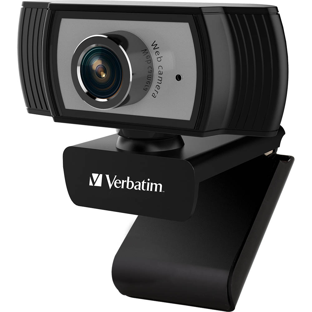 Image for VERBATIM FULL HD WEBCAM 1080P BLACK/SILVER from Memo Office and Art