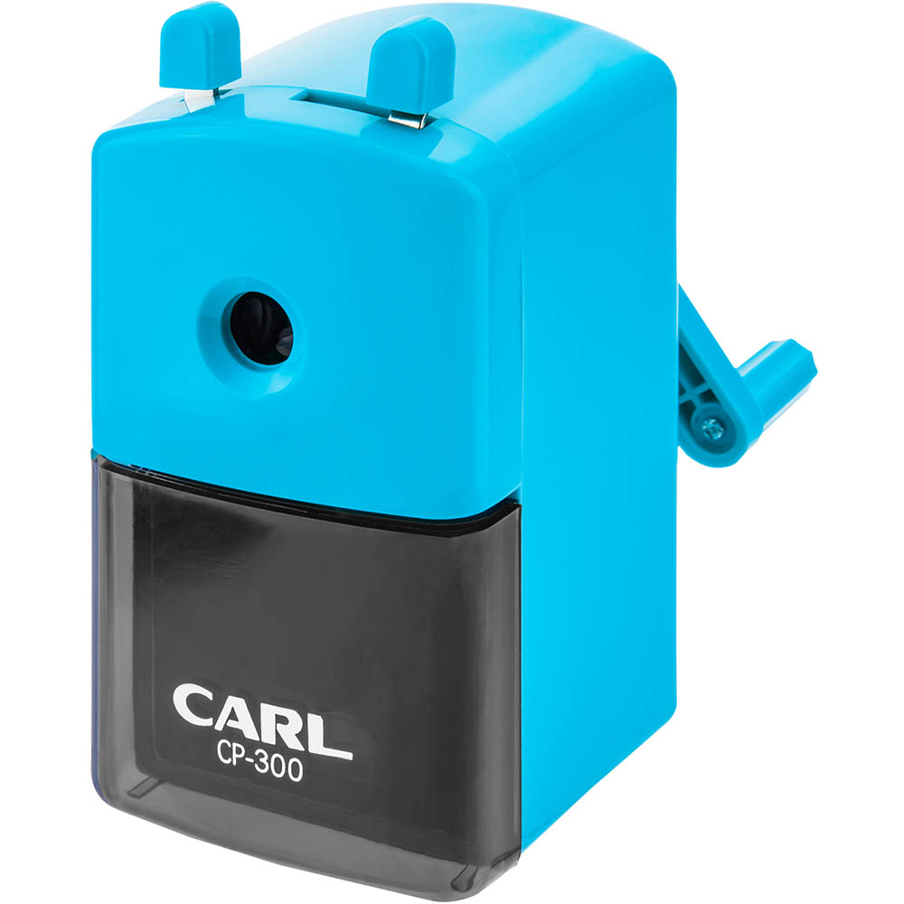 Image for CARL CP300 SHARPENER JUMBO BLUE from York Stationers