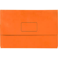 initiative document wallet 345 x 225mm orange pack 50