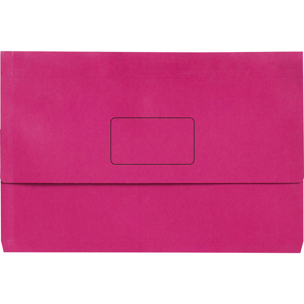 Image for INITIATIVE DOCUMENT WALLET 345 X 225MM PINK PACK 50 from Australian Stationery Supplies