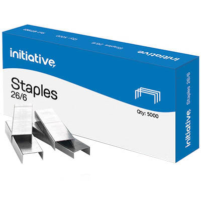 Image for INITIATIVE STAPLES 26/6 BOX 5000 from Peninsula Office Supplies