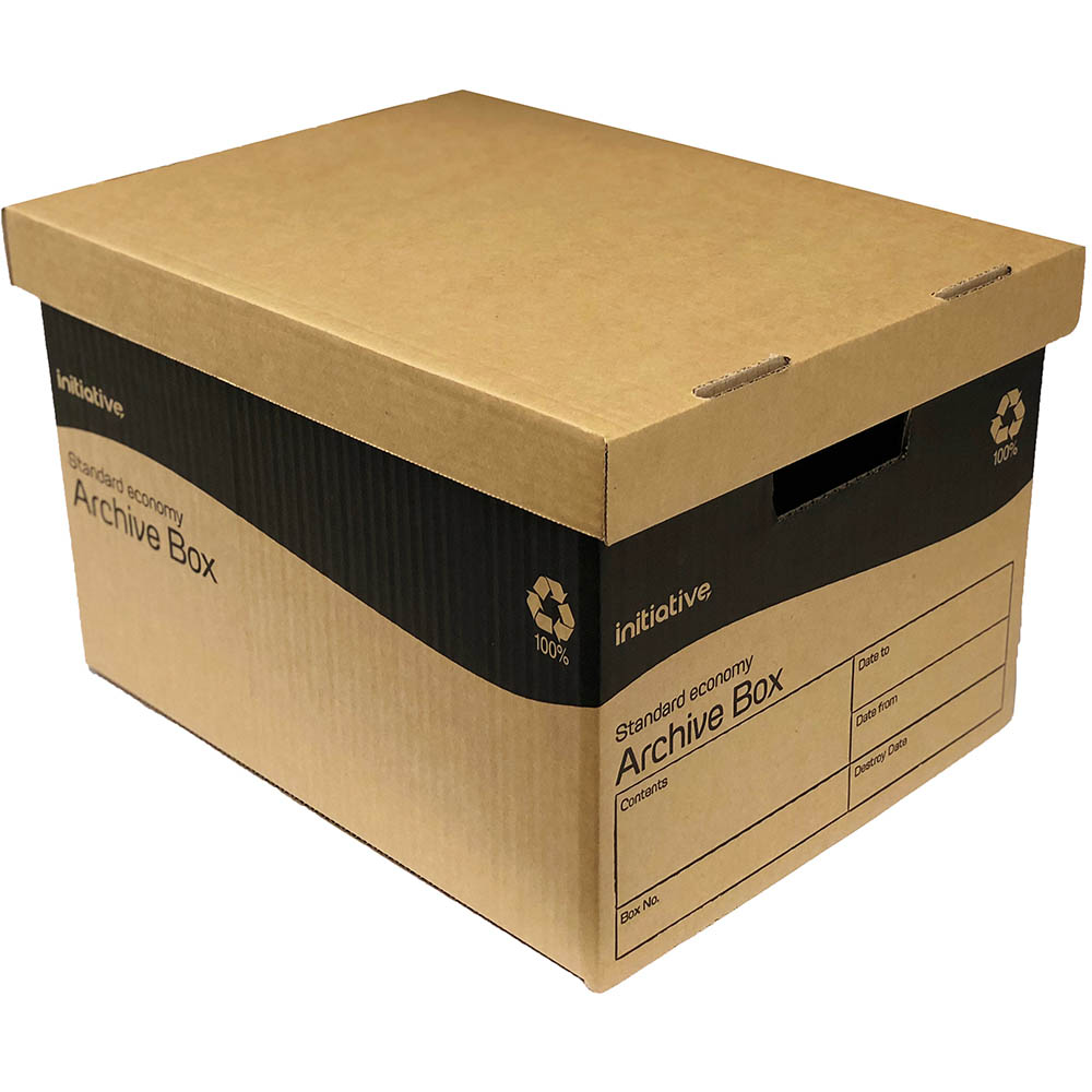 Image for INITIATIVE STANDARD ARCHIVE BOX 420 X 315 X 260MM from Prime Office Supplies