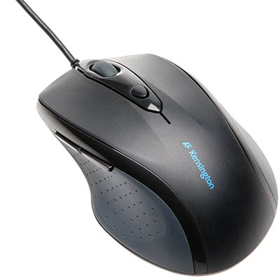 Image for KENSINGTON PRO FIT MOUSE WIRED FULL SIZE BLACK from Australian Stationery Supplies